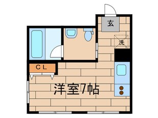 祐天寺スクエアの物件間取画像